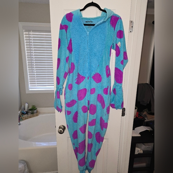 Womens Disney Monsters Inc Sully Pajama Onesie Size XSmall - Picture 2 of 9